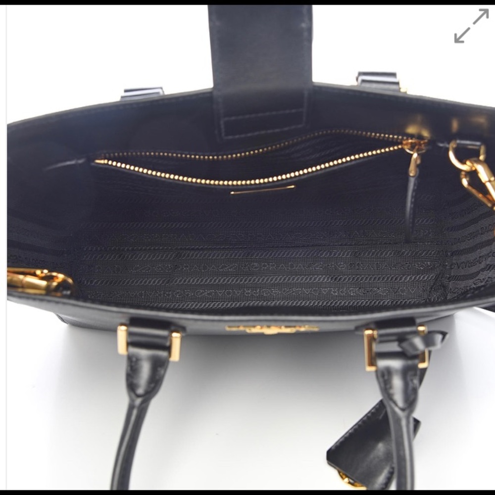 SOLD Prada Nero Saffiano Lux Black New Condition - Picture 7 of 16